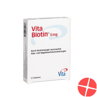 Vita Biotin Tabletten 5mg 25 Stück