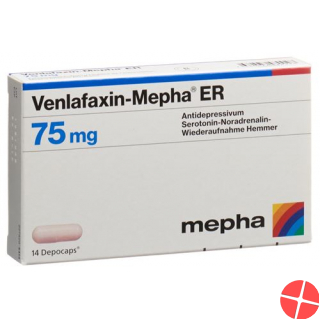 Venlafaxin Mepha ER 75 Depocaps 75mg 28 Stück