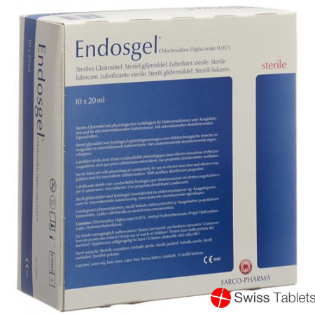 Endosgel Gleitmittel 100x 6ml buy online