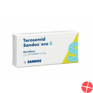 Torasemid Sandoz Eco Tabletten 5mg 100 Stück