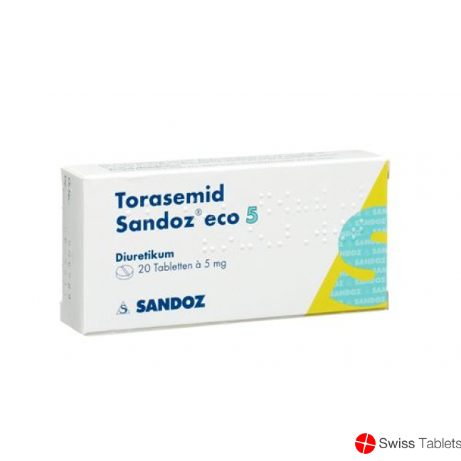 Torasemid Sandoz Eco Tabletten 5mg 100 Stück buy online