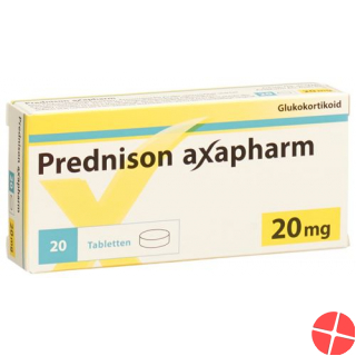 Prednison Axapharm 20 mg 100 tablets