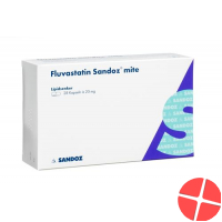 Fluvastatin Sandoz Mite Kapseln 20mg 98 Stück