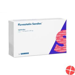 Fluvastatin Sandoz Kapseln 40mg 98 Stück