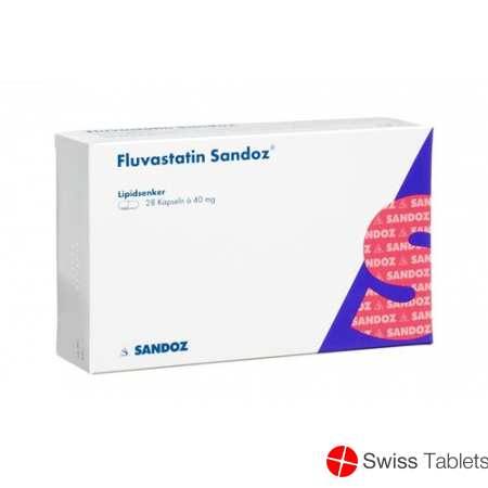 Fluvastatin Sandoz Kapseln 40mg 98 Stück buy online