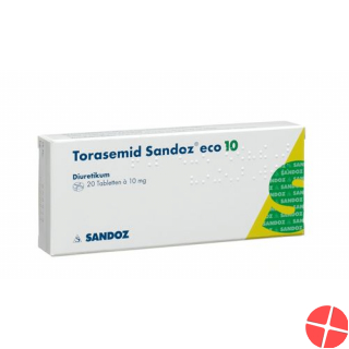 Torasemid Sandoz Eco Tabletten 10mg 100 Stück