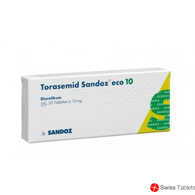 Torasemid Sandoz Eco Tabletten 10mg 100 Stück buy online