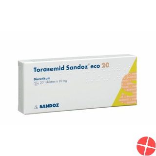 Torasemid Sandoz Eco Tabletten 20mg 100 Stück