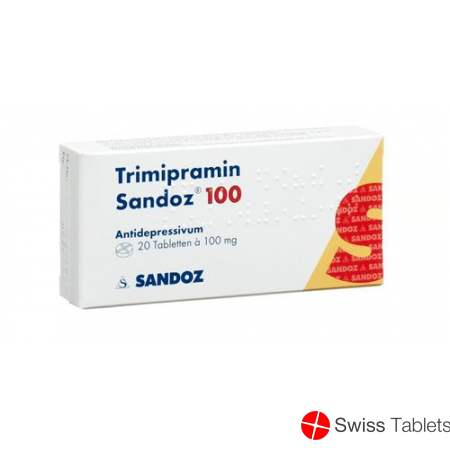 Trimipramin Sandoz 100 Tabletten 100mg 100 Stück buy online Trimipramin Sandoz 100 Tabletten 100mg 100 Stück buy online