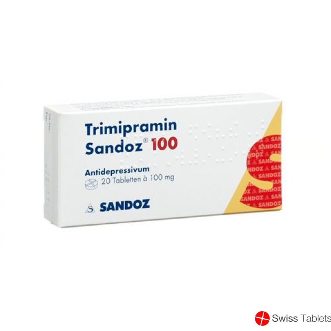 Trimipramin Sandoz 100 Tabletten 100mg 100 Stück buy online Trimipramin Sandoz 100 Tabletten 100mg 100 Stück buy online
