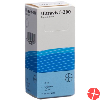 Ultravist Injektionslösung 300mg Flasche 100ml