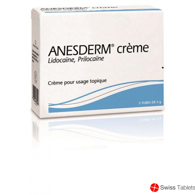Anesderm Creme 5% Tube 5g buy online