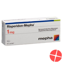 Risperidon Mepha Lactabs 1mg 60 Stück