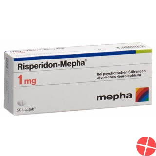 Risperidon Mepha Lactabs 1mg 60 Stück
