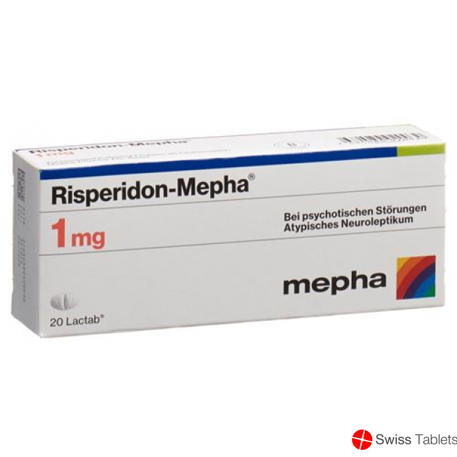 Risperidon Mepha Lactabs 1mg 60 Stück buy online
