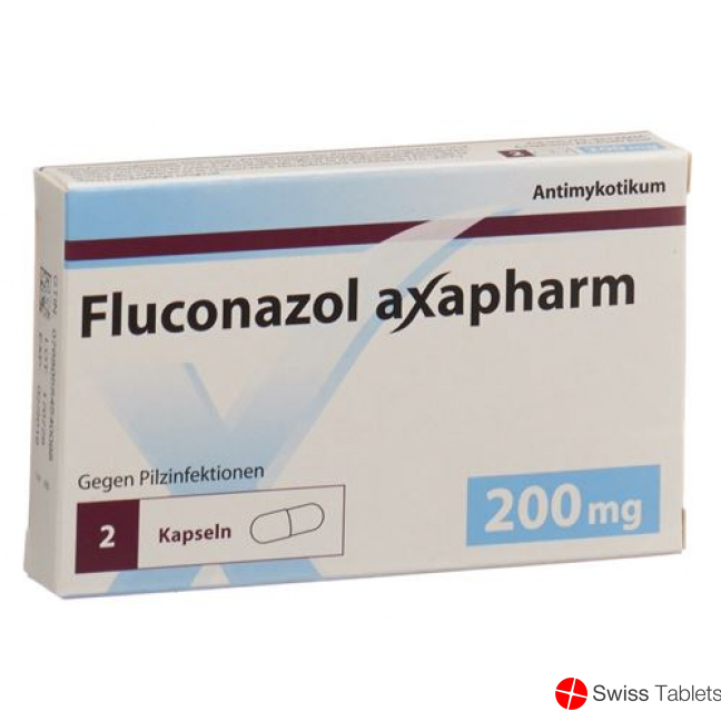Fluconazol Axapharm Kapseln 200mg 7 Stück buy online