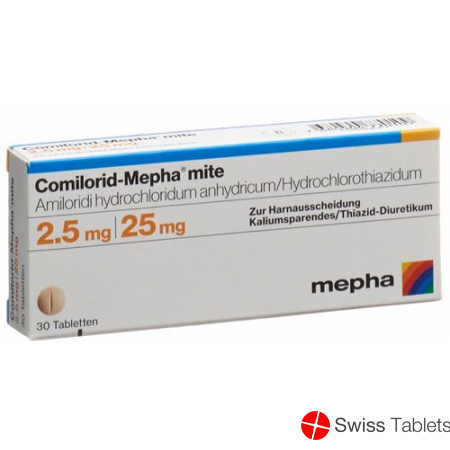 Comilorid Mepha Mite Tabletten 2.5/25 100 Stück buy online