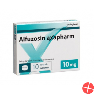 Alfuzosin Axapharm Retard Tabletten 10mg 90 Stück