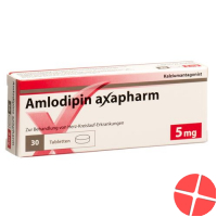 Amlodipin Axapharm Tabletten 5mg 100 Stück