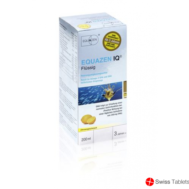 Equazen IQ Liquid Lemon 200ml buy online