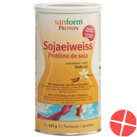 Sanform Soja Eiweiss Pulver Vanille Dose 425g