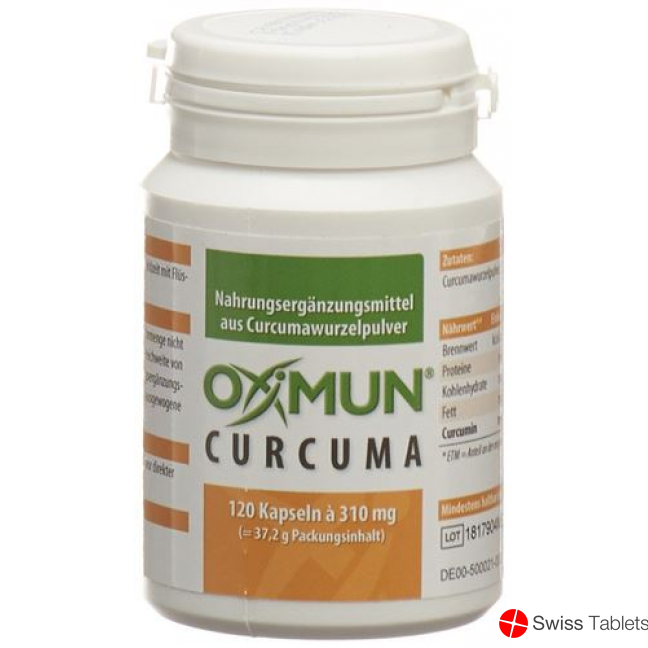 Oximun Curcuma Kapseln 120 Stück buy online