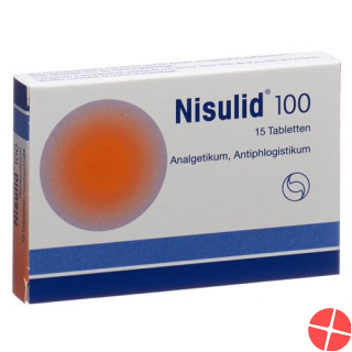 Nisulid 100 Tabletten 100mg 30 Stück Nisulid 100 Tabletten 100mg 30 Stück