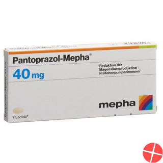 Pantoprazol Mepha Lactabs 40mg 15 Stück