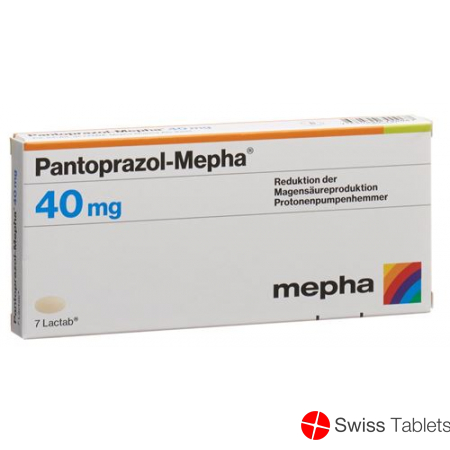 Pantoprazol Mepha Lactabs 40mg 15 Stück buy online