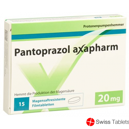 Pantoprazol Axapharm Filmtabletten 20mg 30 Stück buy online