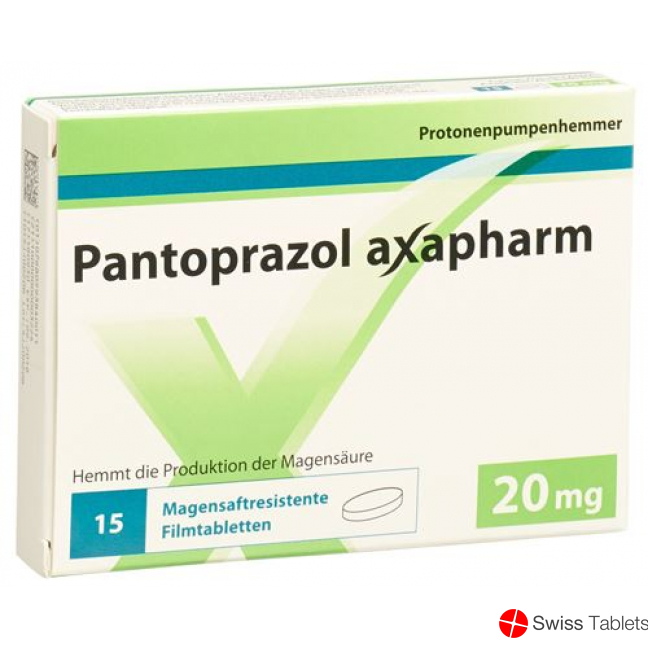 Pantoprazol Axapharm Filmtabletten 20mg 30 Stück buy online