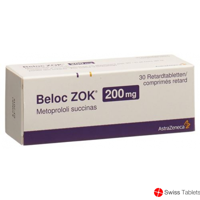 Beloc Zok 200 Retard Tabletten 200mg 100 Stück buy online Beloc Zok 200 Retard Tabletten 200mg 100 Stück buy online