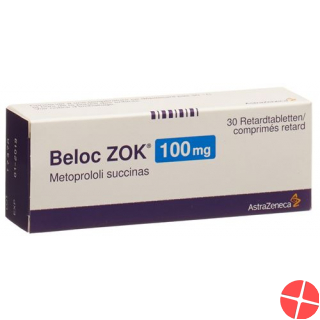 Beloc Zok 100 Retard Tabletten 100mg 100 Stück
