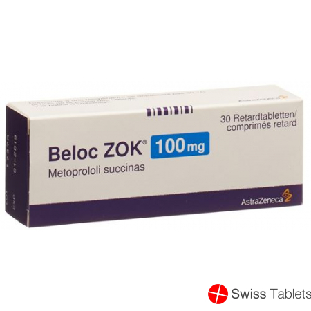 Beloc Zok 100 Retard Tabletten 100mg 100 Stück buy online Beloc Zok 100 Retard Tabletten 100mg 100 Stück buy online