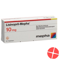 Lisinopril Mepha Tabletten 10mg 100 Stück