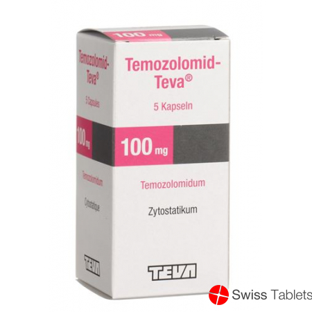 Temozolomid Teva Kapseln 100mg 20 Stück buy online