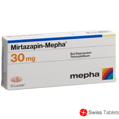 Mirtazapin Mepha Lactabs 30mg 30 Stück buy online