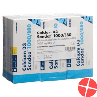 Calcium D3 Sandoz Pulver 1000/880 90 Stück