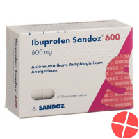 Ibuprofen Sandoz Filmtabletten 600mg 100 Stück