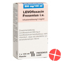 Levofloxacin Fresenius 500mg 10 Kabipac 100ml