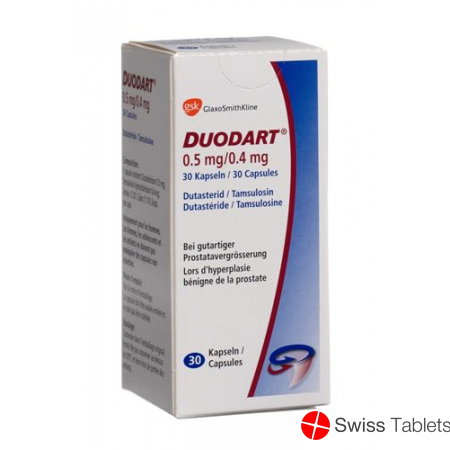 Duodart Kapseln 0.5mg/0.4mg 7 Stück buy online