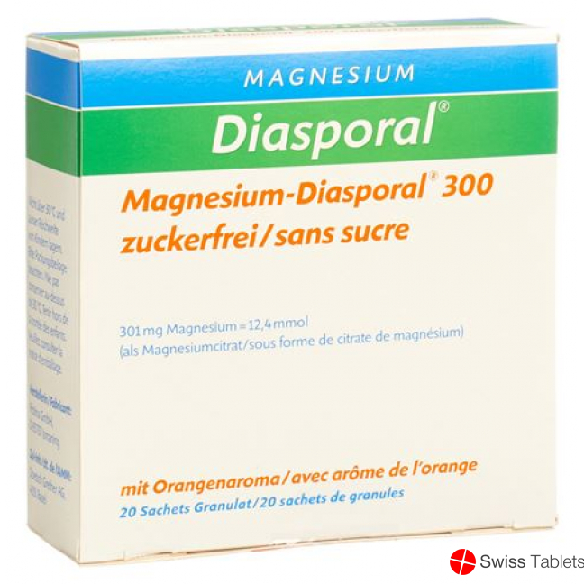 Magnesium Diasporal 300mg Zuckerfrei 15x 20 Stück buy online