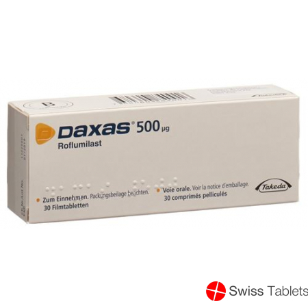 Daxas Filmtabletten 500mcg 90 Stück buy online