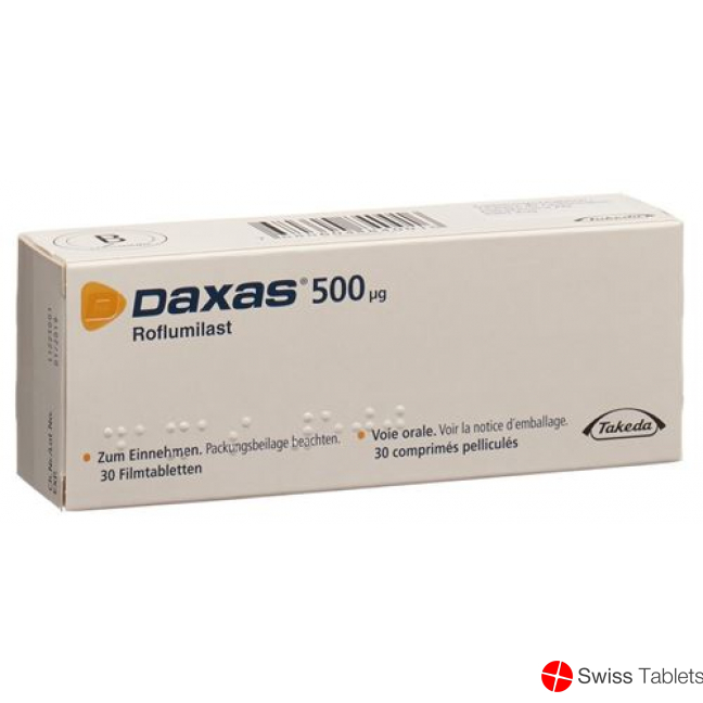 Daxas Filmtabletten 500mcg 90 Stück buy online