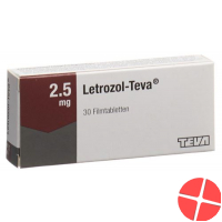 Letrozol Teva Filmtabletten 2.5mg 100 Stück
