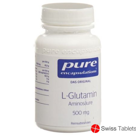 Pure L-Glutamin 500mg Dose 90 Stück buy online