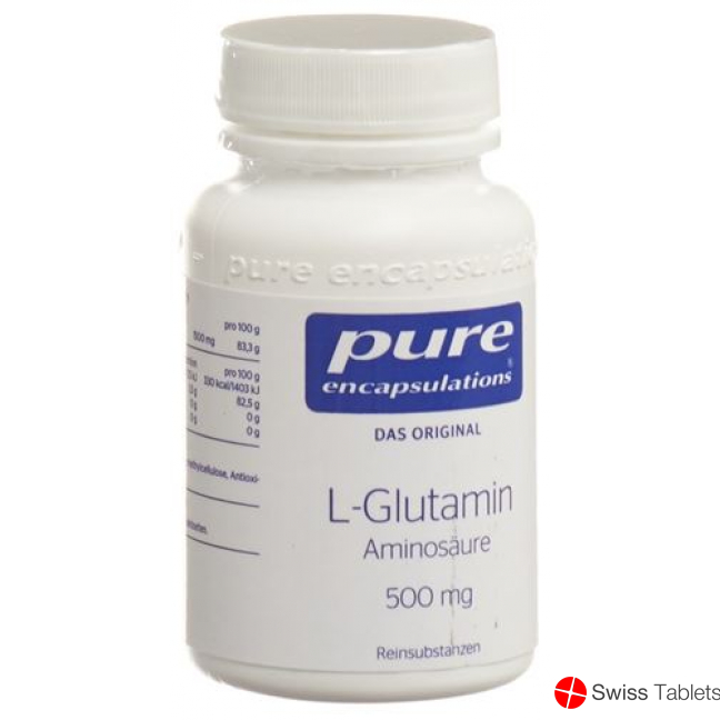 Pure L-Glutamin 500mg Dose 90 Stück buy online