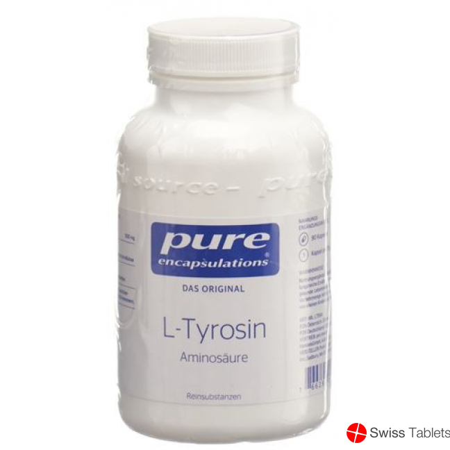 Pure L-tyrosin Kapseln Neu Dose 90 Stück buy online