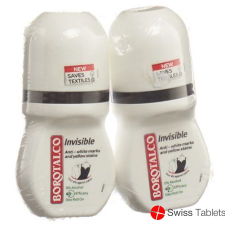 Borotalco Invisible Deo Roll-On 50ml buy online