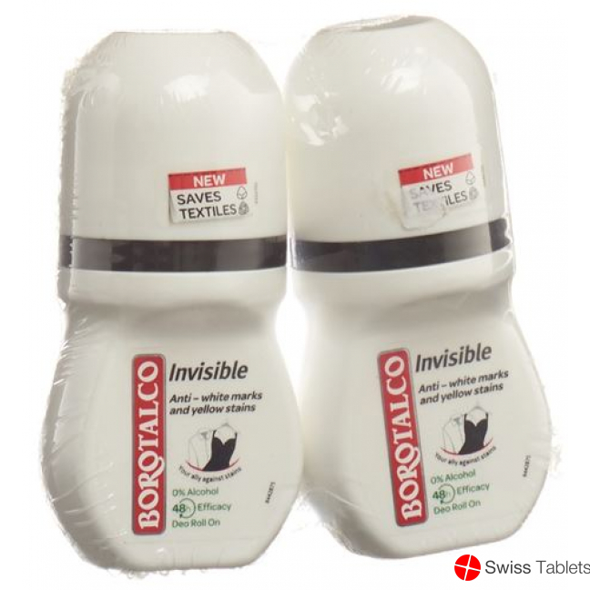 Borotalco Invisible Deo Roll-On 50ml buy online
